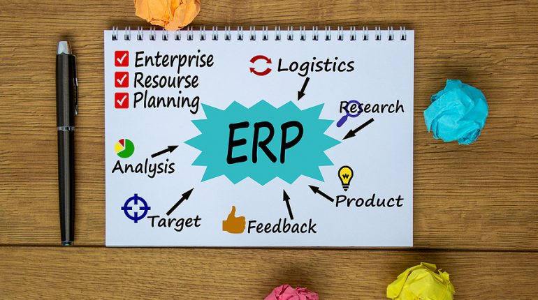 ERP software concept in Australia